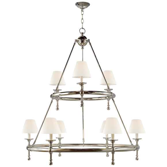 Купить Люстра Classic Two-Tier Ring Chandelier в интернет-магазине roooms.ru