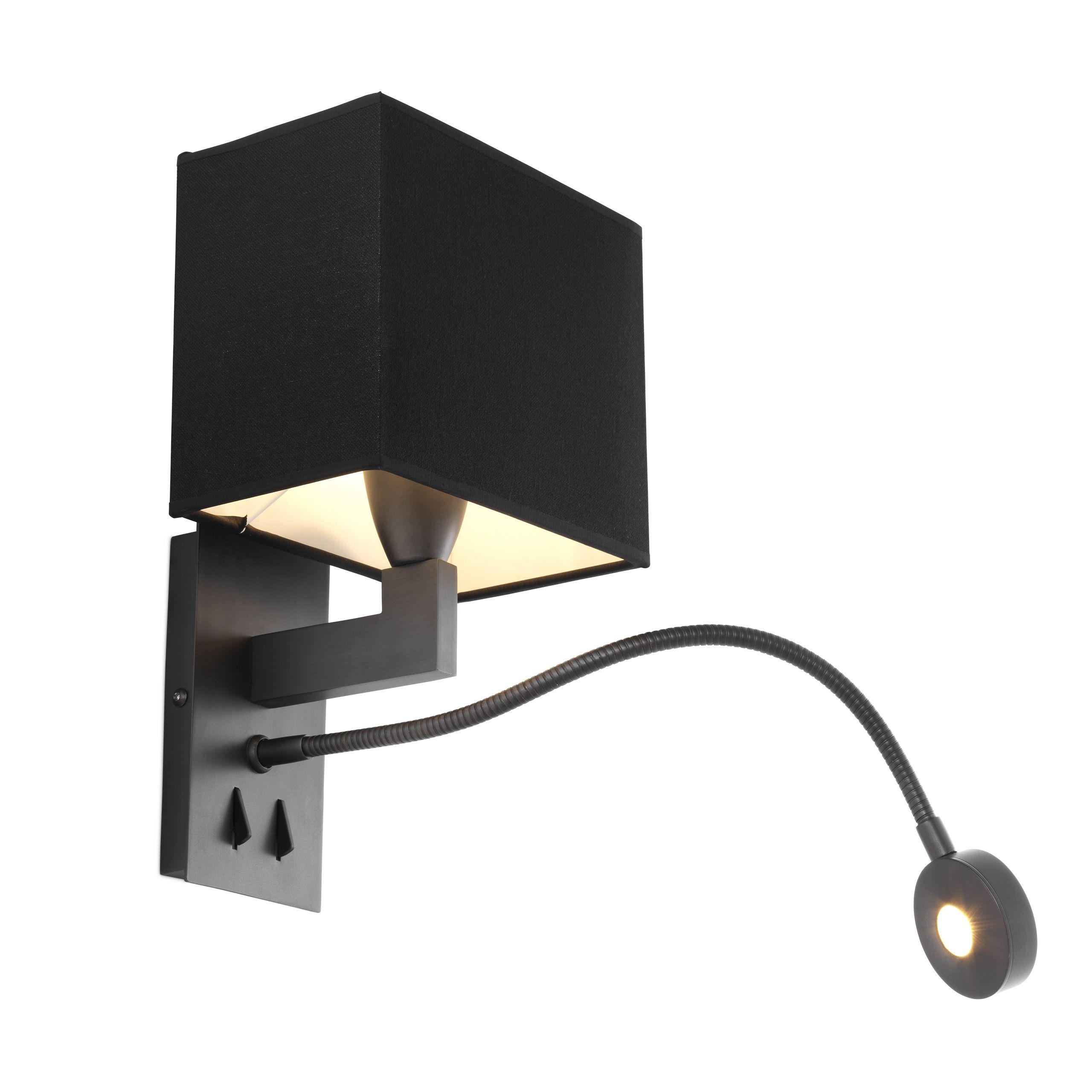 bronze finish | flexible led reading light