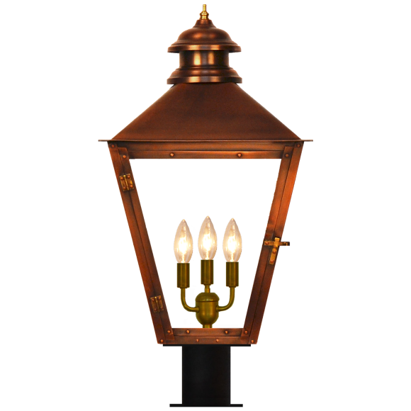 Купить Уличный фонарь Adams Street 28.5" Post Fitter Lantern в интернет-магазине roooms.ru
