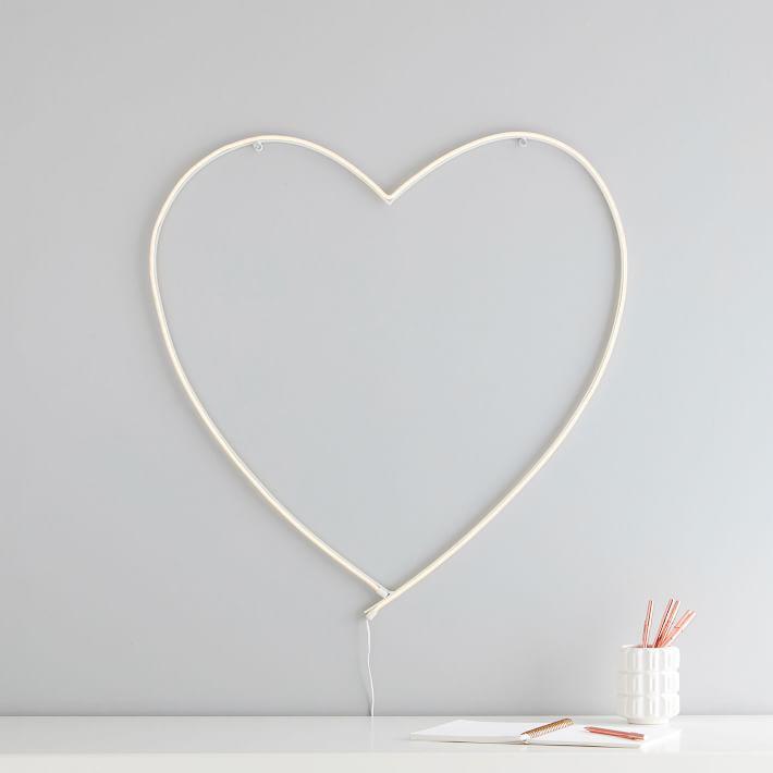 Купить Световые буквы Heart Wall Light в интернет-магазине roooms.ru