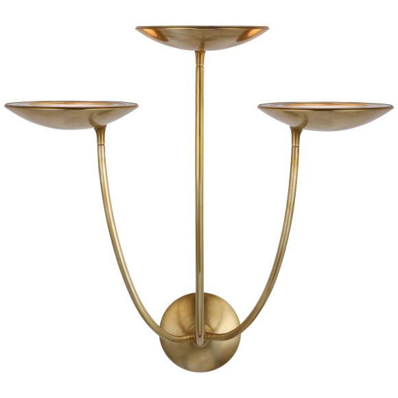 Купить Бра Keira Large Triple Sconce в интернет-магазине roooms.ru