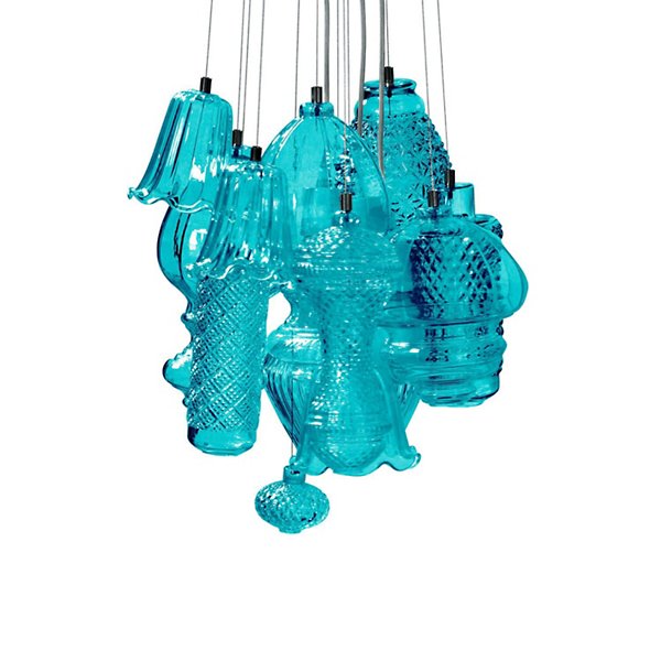 18 in,Tiffany, 2700 (Warm), Glass, 3 (Not Included)