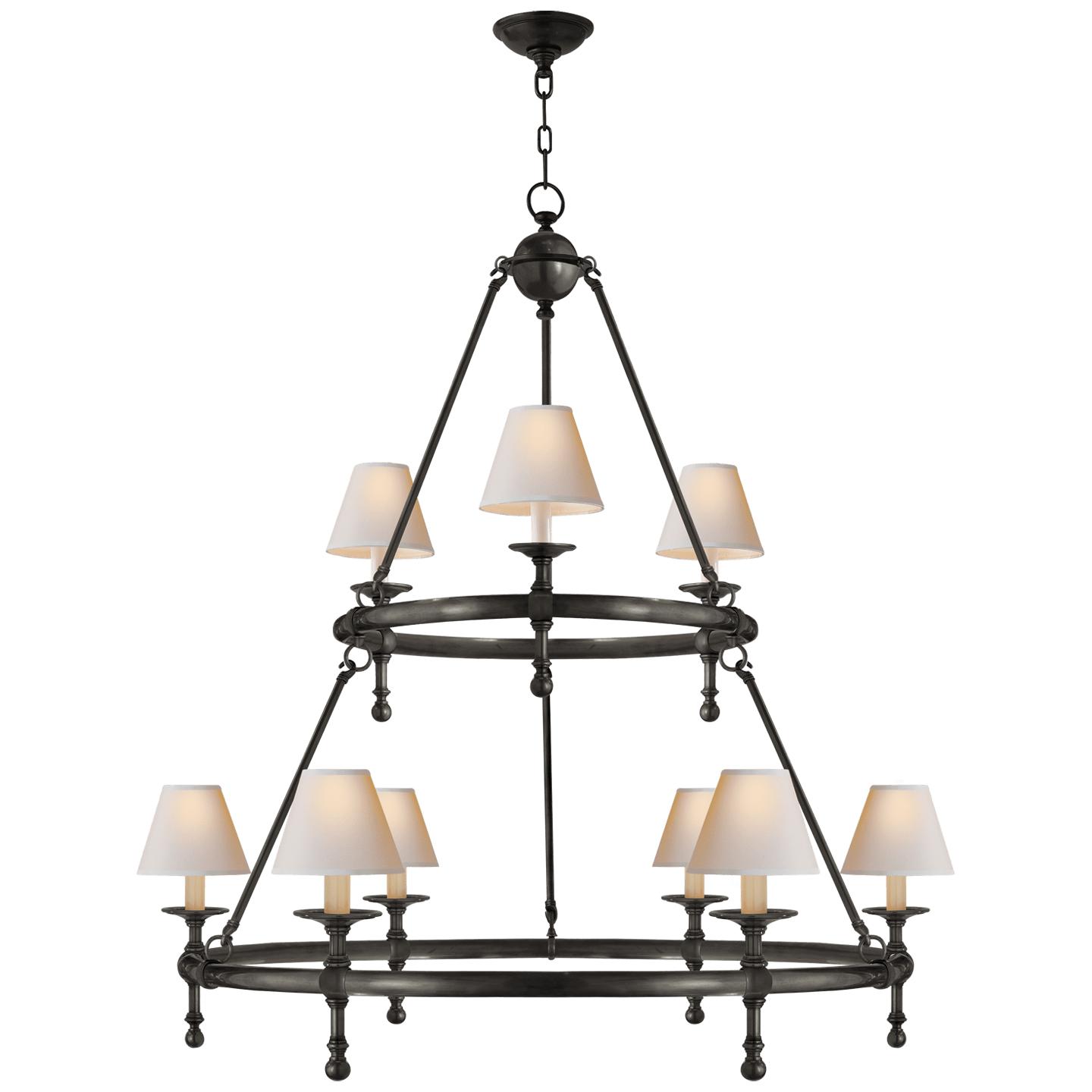 Купить Люстра Classic Two-Tier Ring Chandelier в интернет-магазине roooms.ru