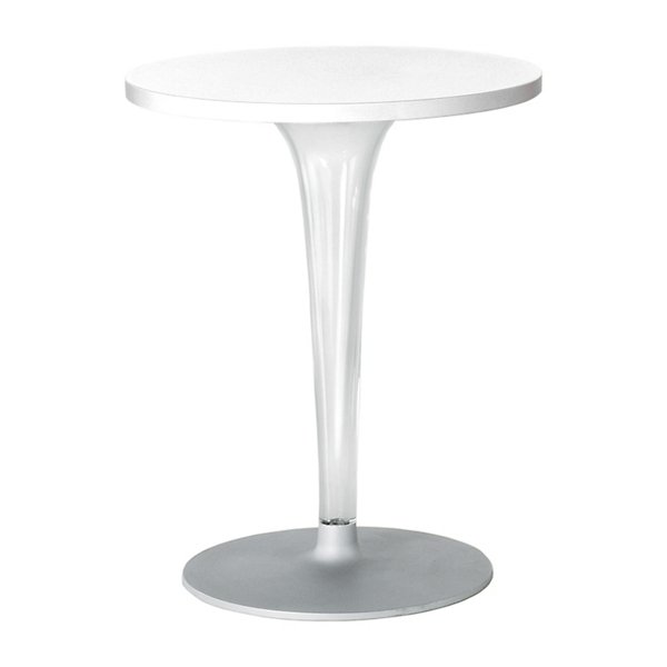 24 inch,White,Rounded,Round
