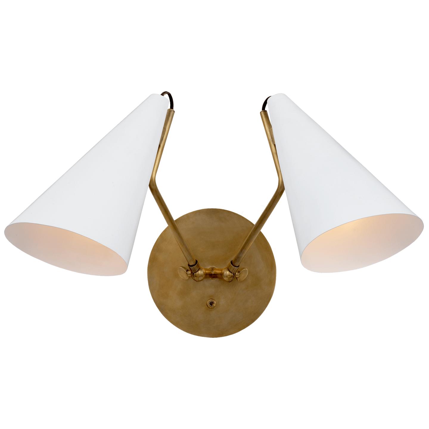 Купить Бра Clemente Double Sconce в интернет-магазине roooms.ru