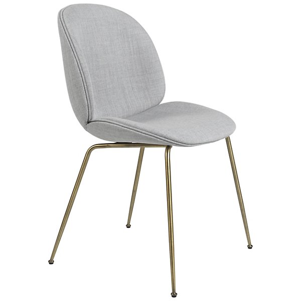 Купить Стул без подлокотника Beetle Upholstered Dining Chair Conic Base в интернет-магазине roooms.ru