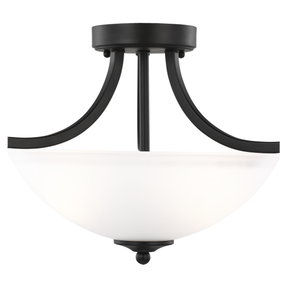 Купить Подвесной светильник Geary Small Two Light Semi-Flush Convertible Pendant в интернет-магазине roooms.ru