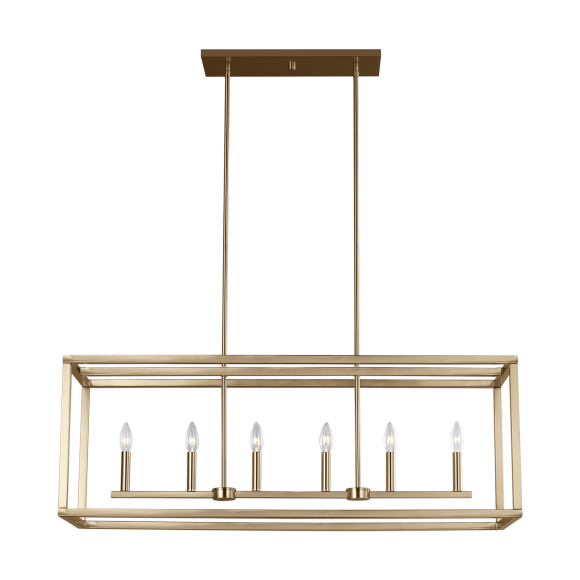 Купить Подвесной светильник Moffet Street Six Light Linear Pendant в интернет-магазине roooms.ru