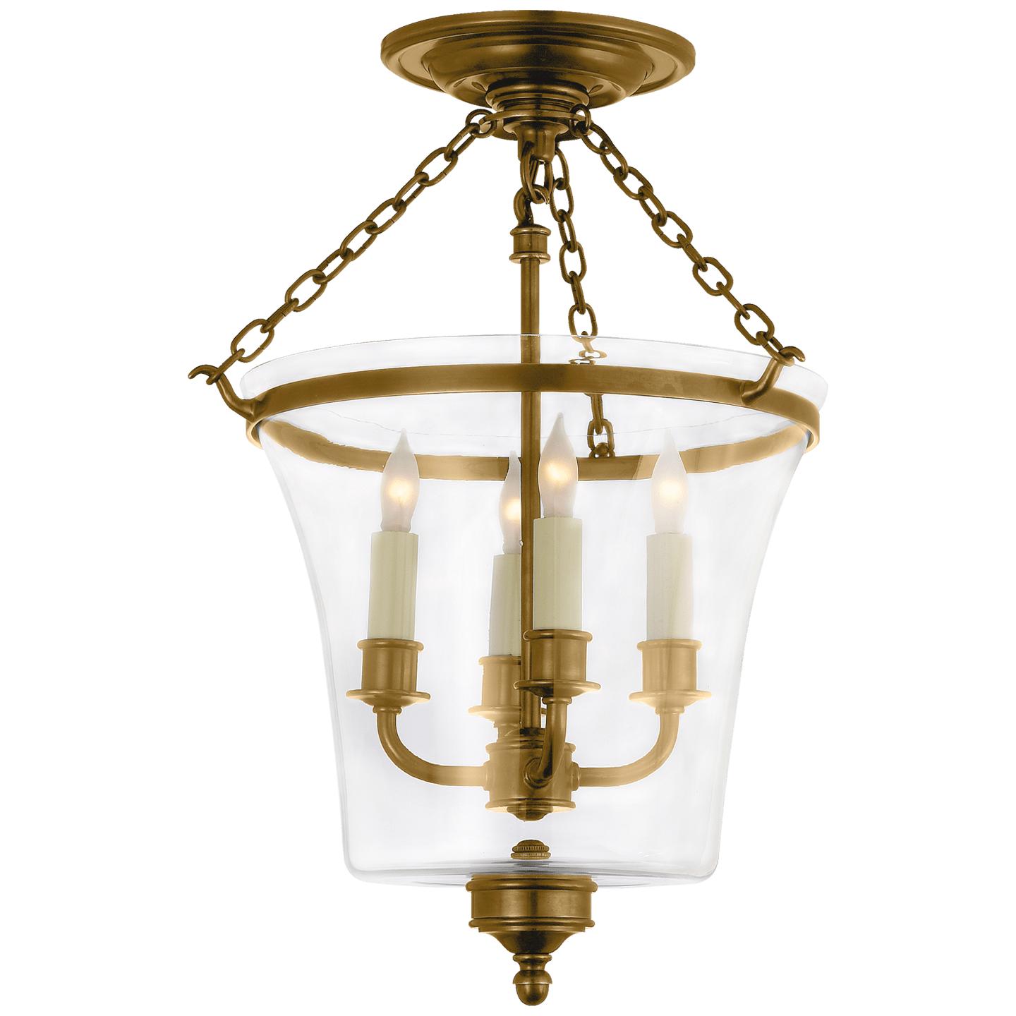 Купить Накладной светильник/Подвесной светильник Sussex Semi-Flush Bell Jar Lantern в интернет-магазине roooms.ru