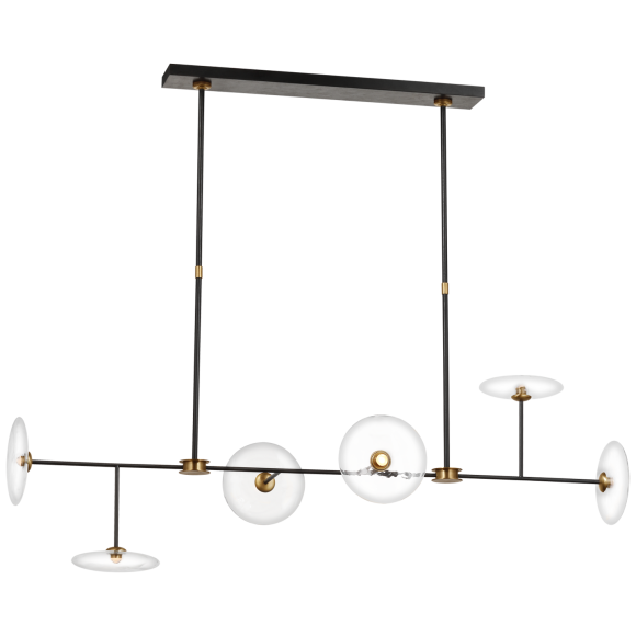 Купить Люстра Calvino Large Linear Chandelier в интернет-магазине roooms.ru