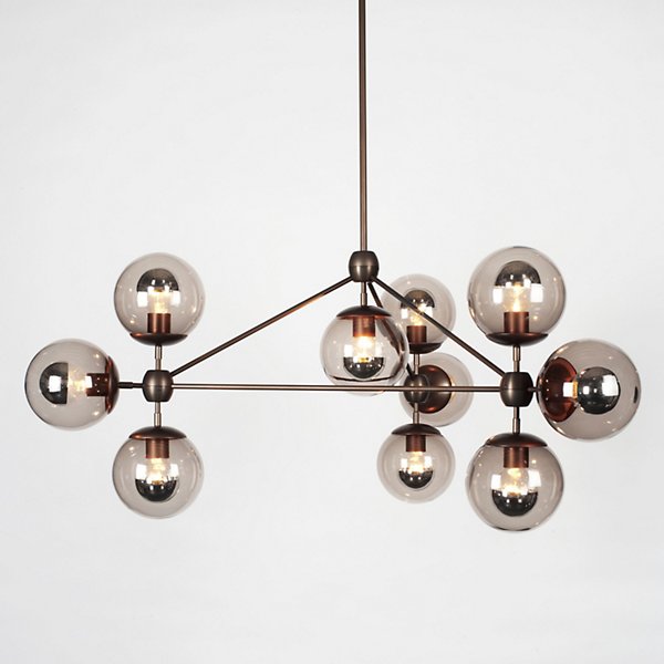 Купить Люстра Modo 3 Sided Chandelier - 10 Globes в интернет-магазине roooms.ru