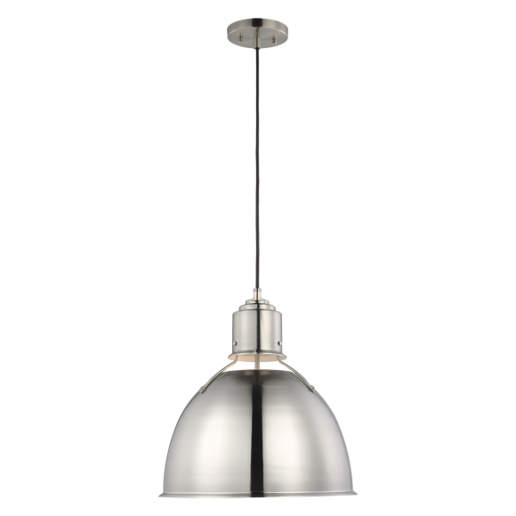 Brushed Nickel LED Bulb(s) Included