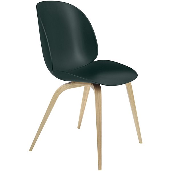 Купить Стул без подлокотника Beetle Dining Chair Wood Base в интернет-магазине roooms.ru