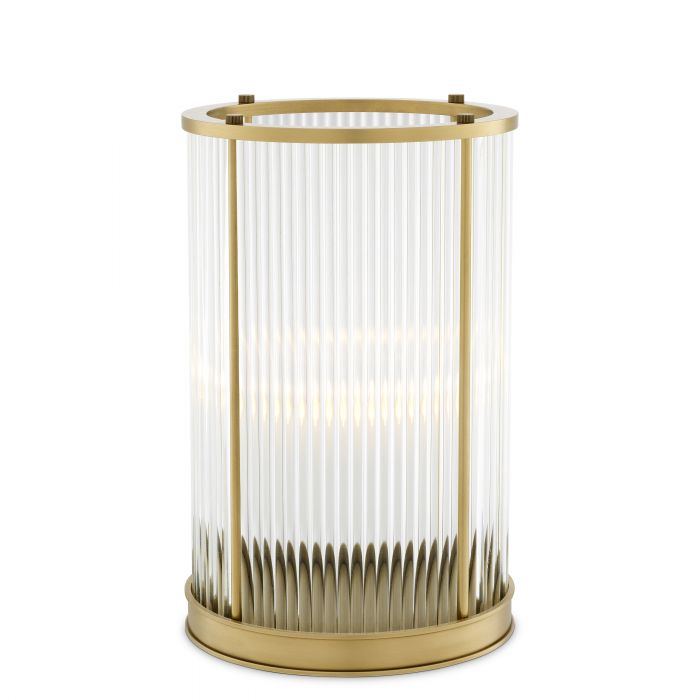 antique brass finish | clear glass M