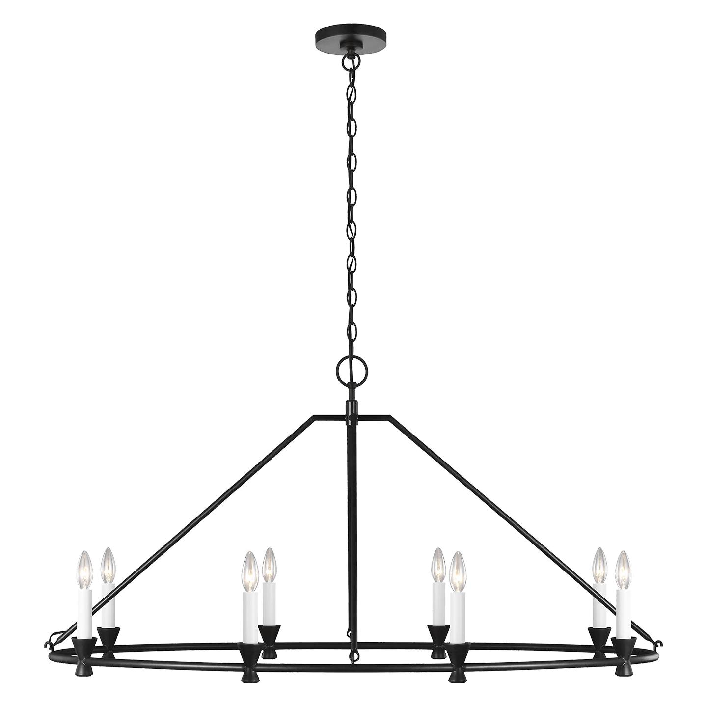 Купить Люстра Keystone Oval Chandelier в интернет-магазине roooms.ru