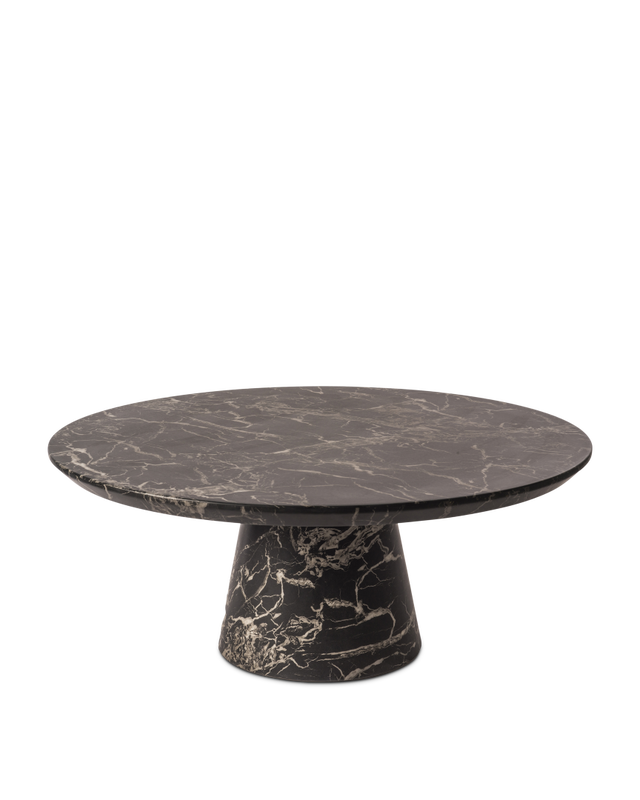 Black Stone baseMDF top with resin based artificial marble