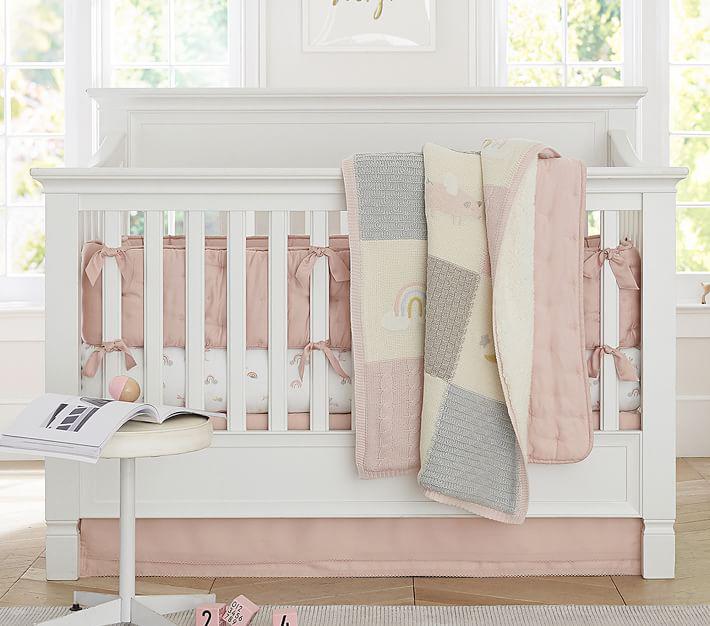 Купить Одеяло Heirloom Bunny Baby Blanket Stroller Blanket Blush в интернет-магазине roooms.ru