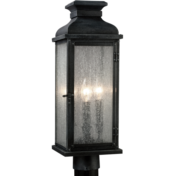 Купить Уличный фонарь Pediment Post Lantern в интернет-магазине roooms.ru