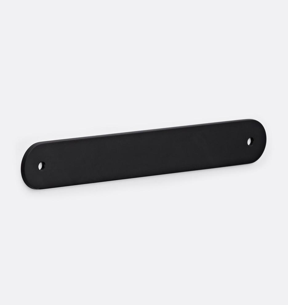 Купить Ручка Rounded Rectangle Drawer Pull Backplate в интернет-магазине roooms.ru