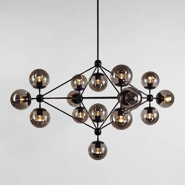 Купить Люстра Modo 4 Sided Chandelier - 15 Globes в интернет-магазине roooms.ru