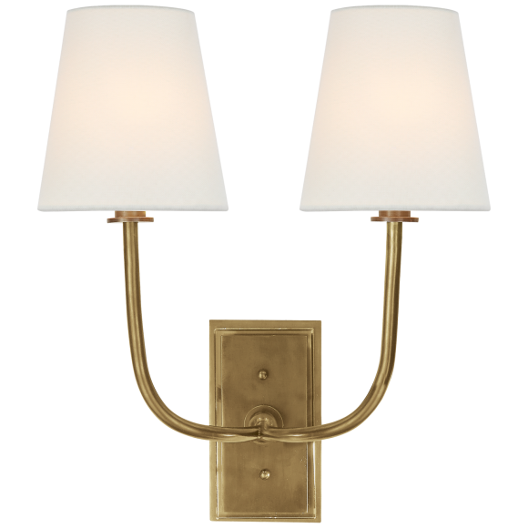 Купить Бра Hulton Double Sconce в интернет-магазине roooms.ru