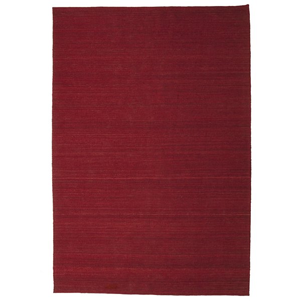 5 ft 7 in x 7 ft 10 in,Deep Red, 100% Afghan wool