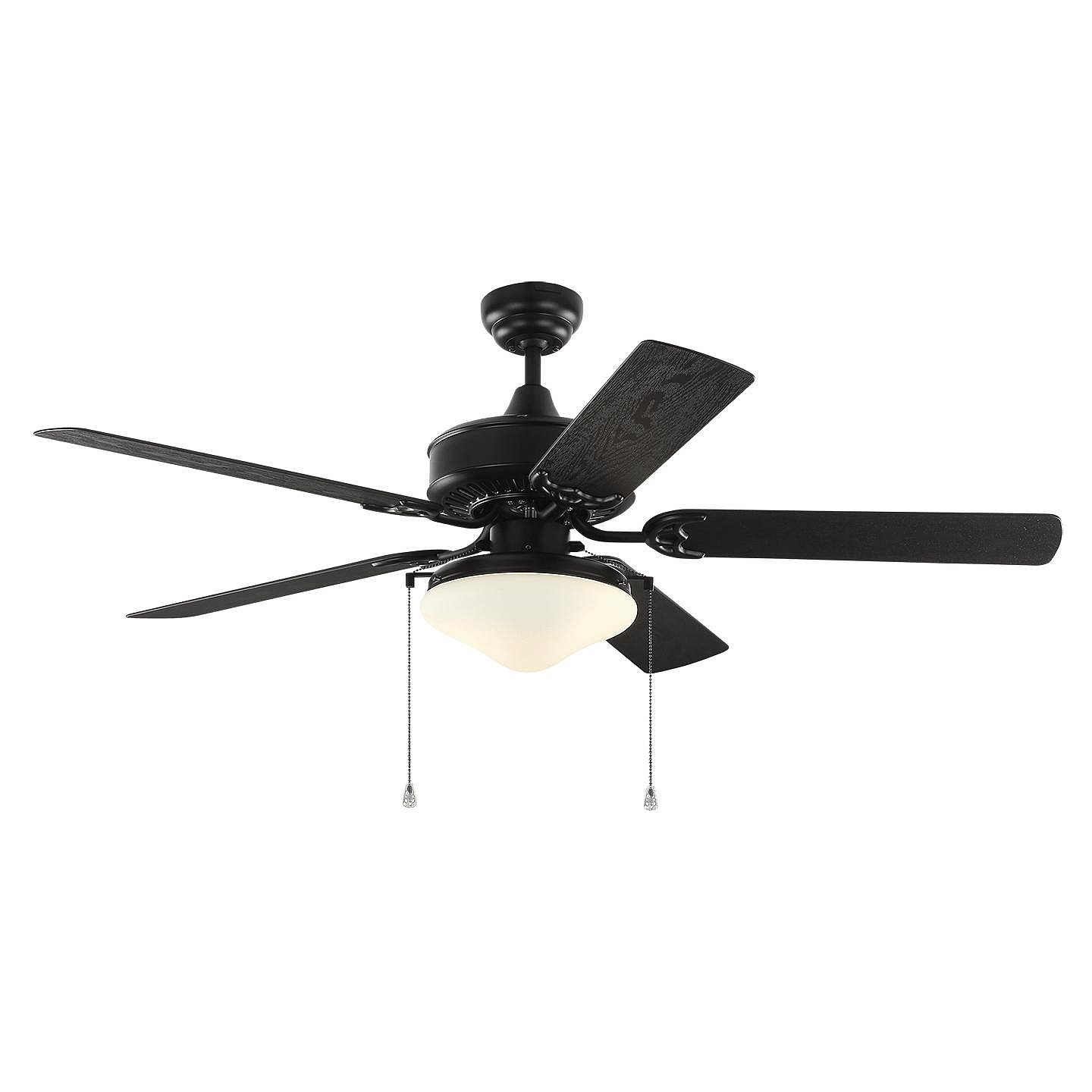 Уличный потолочный вентилятор Haven Outdoor 52" LED Ceiling Fan Matte ...