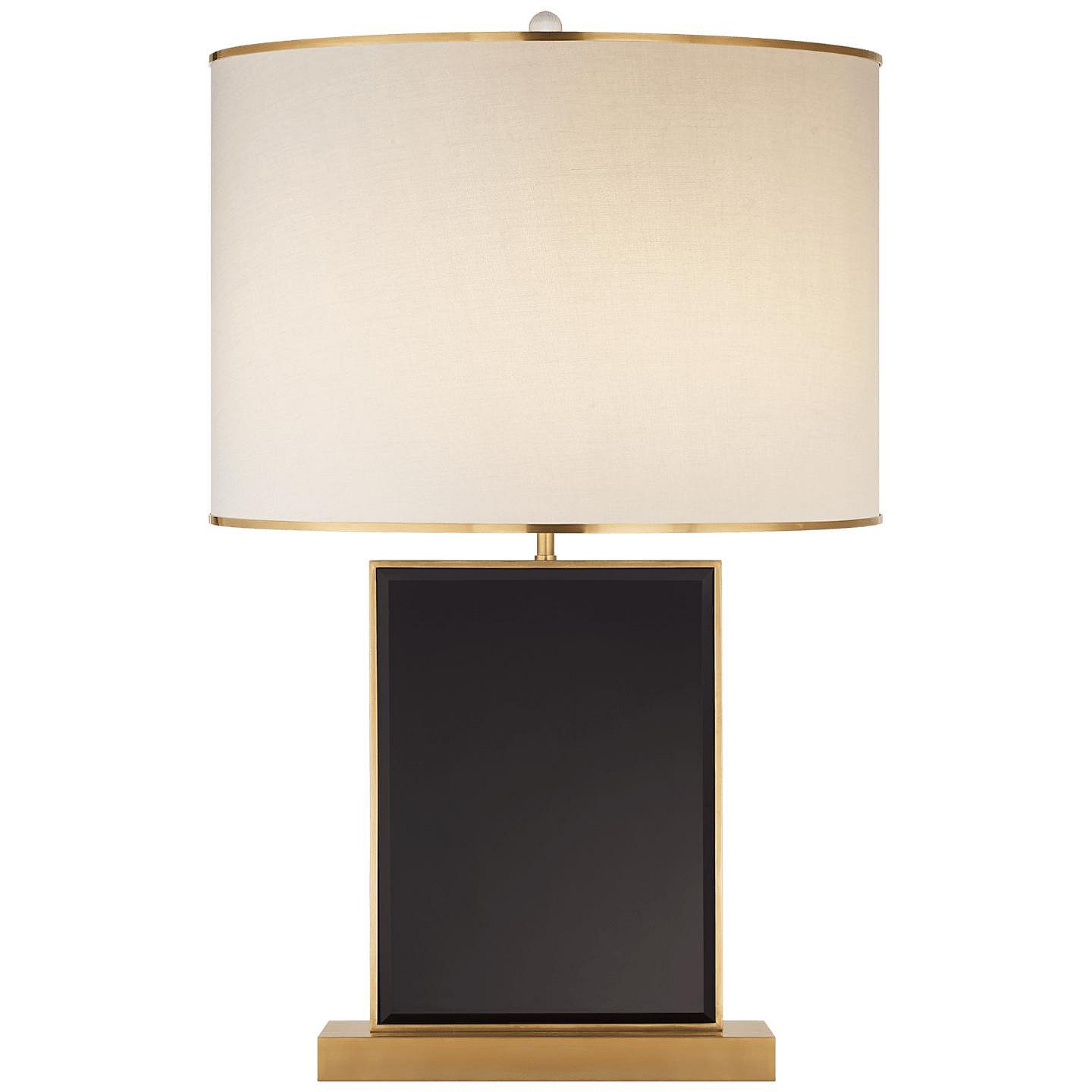 Black and brass cheap table lamp