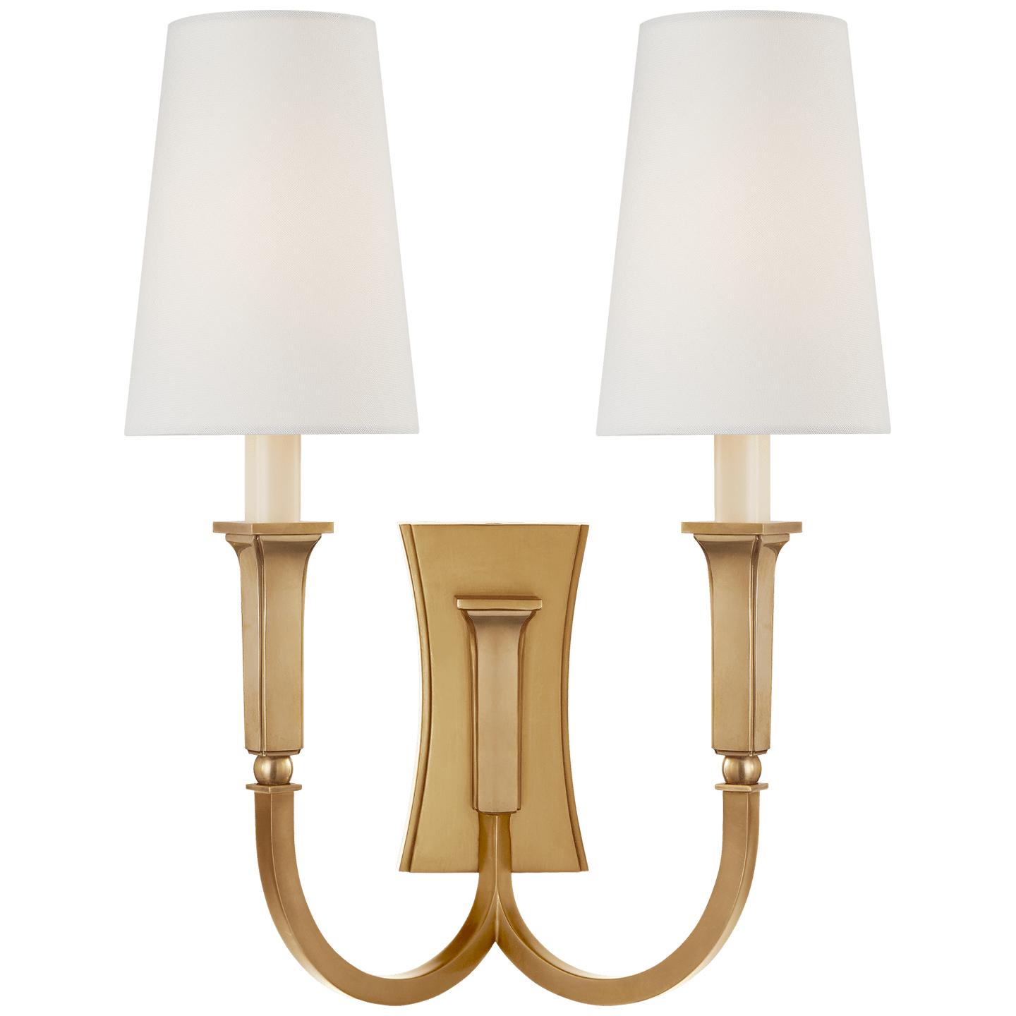 Купить Бра Delphia Large Double Arm Sconce в интернет-магазине roooms.ru