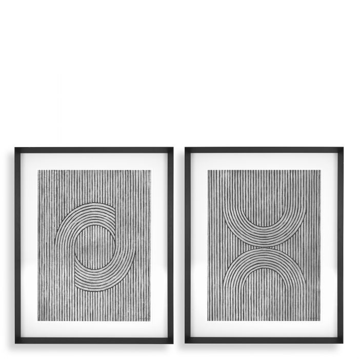 Купить Набор постеров Print Cedar grooves set of 2 в интернет-магазине roooms.ru
