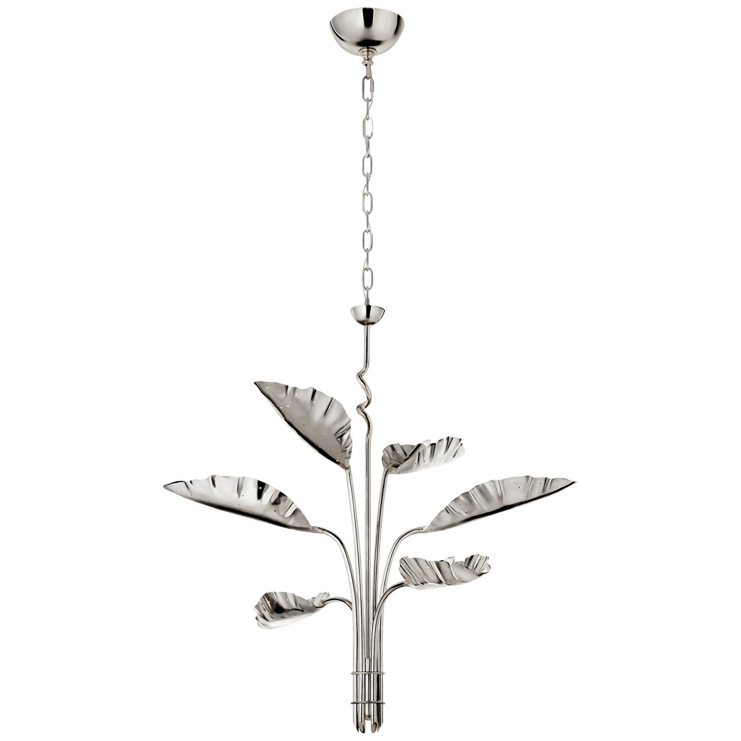 Купить Люстра Dumaine Medium Pierced Leaf Chandelier в интернет-магазине roooms.ru