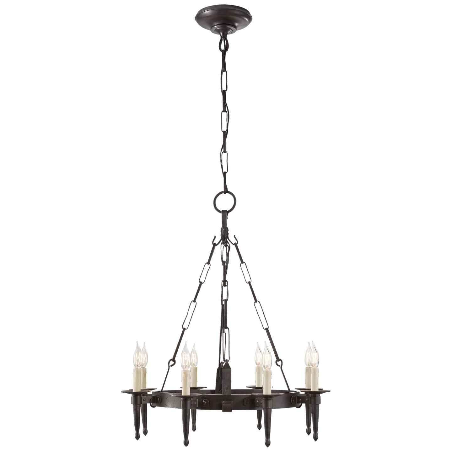 Купить Люстра Branson Small One-Tier Ring Torch Chandelier в интернет-магазине roooms.ru