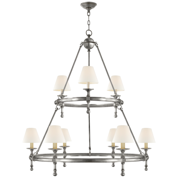 Купить Люстра Classic Two-Tier Ring Chandelier в интернет-магазине roooms.ru