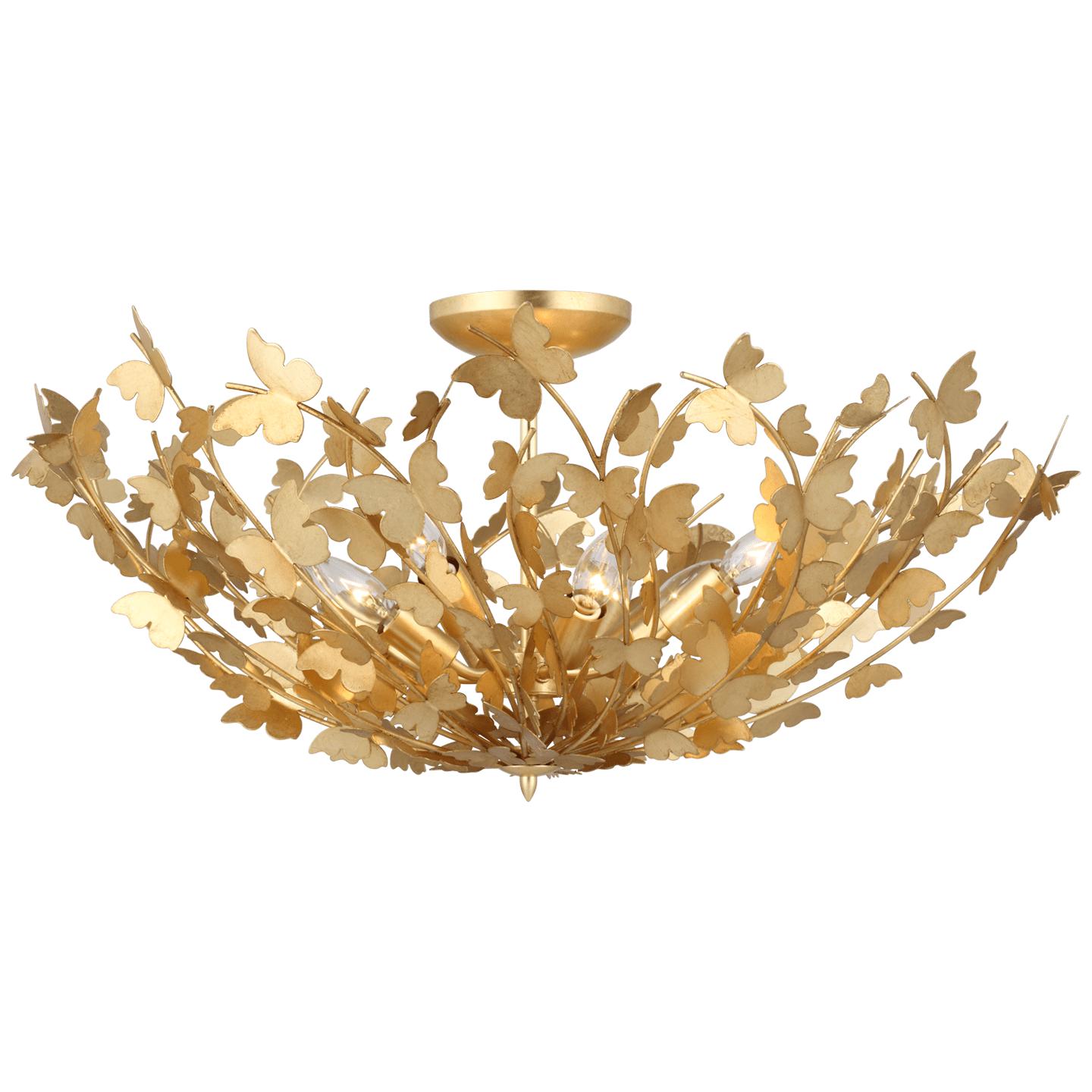 Купить Накладной светильник Farfalle Large Semi-Flush Mount в интернет-магазине roooms.ru