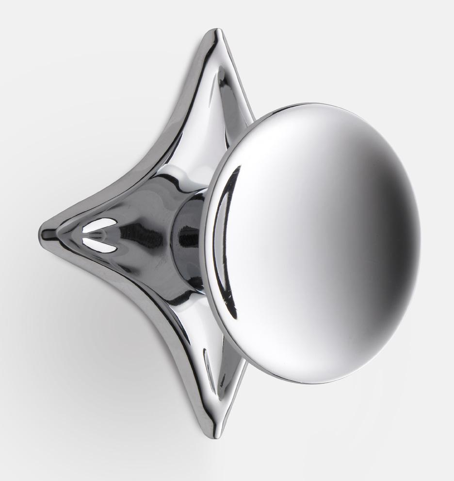Купить Ручка-кнопка Dish Cabinet Knob with Star Backplate в интернет-магазине roooms.ru