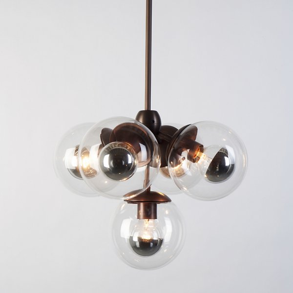Купить Подвесной светильник Modo Pendant Light - 5 Globes в интернет-магазине roooms.ru