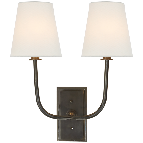 Купить Бра Hulton Double Sconce в интернет-магазине roooms.ru