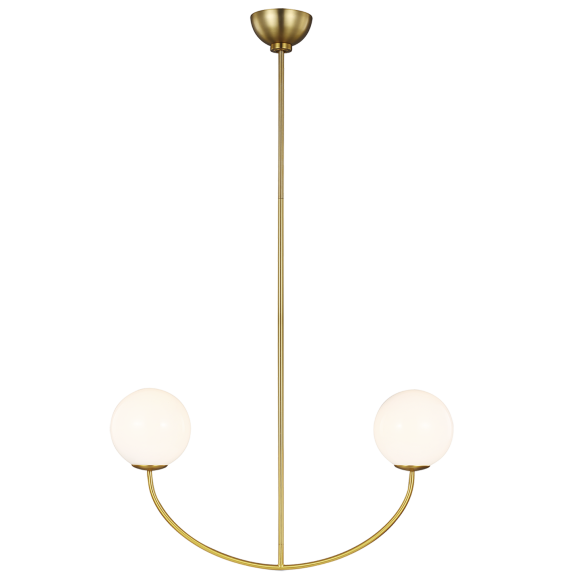 Купить Люстра Galassia Two Light Linear Chandelier в интернет-магазине roooms.ru