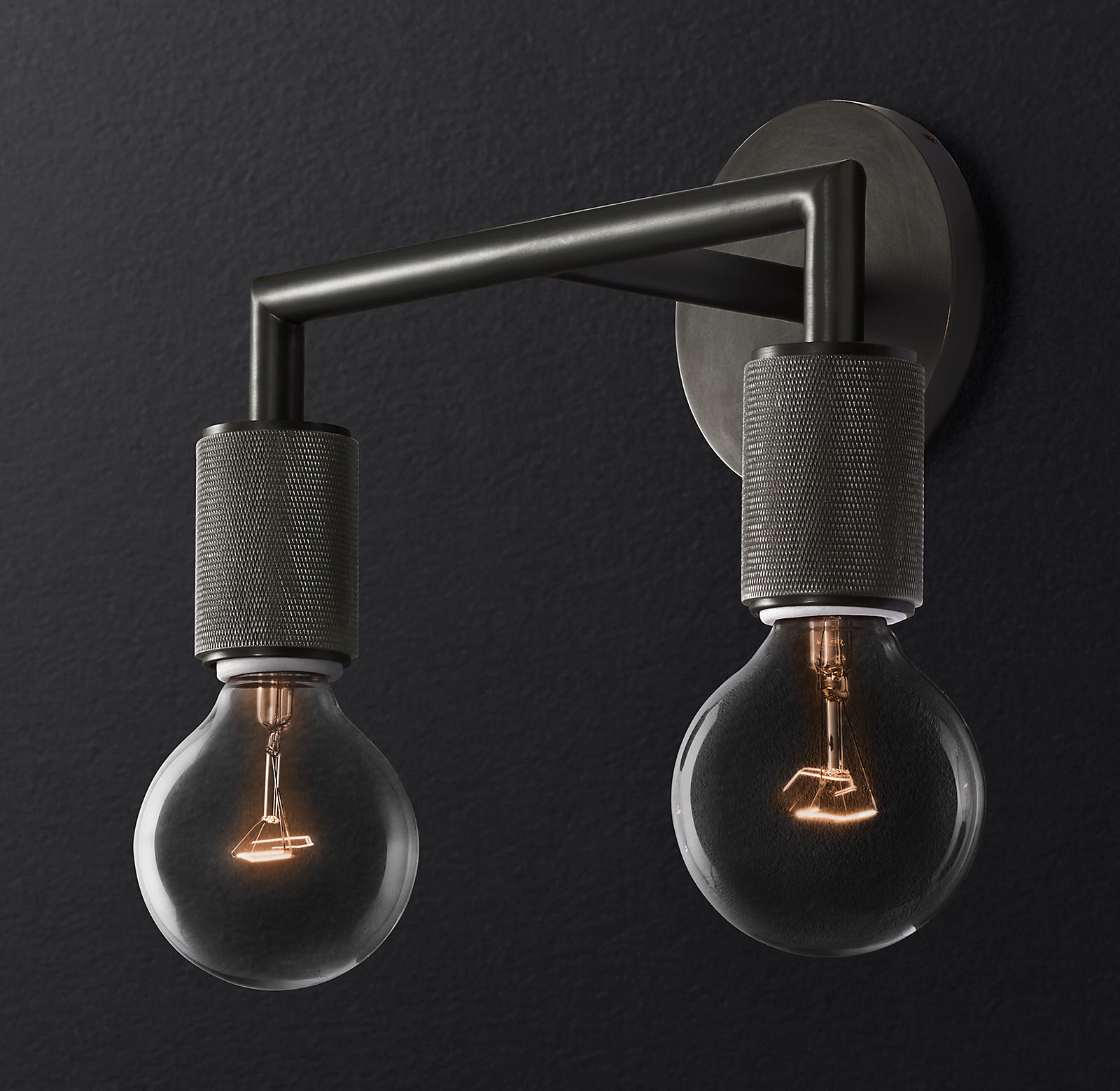 Купить Бра Utilitaire Socket Double Sconce в интернет-магазине roooms.ru