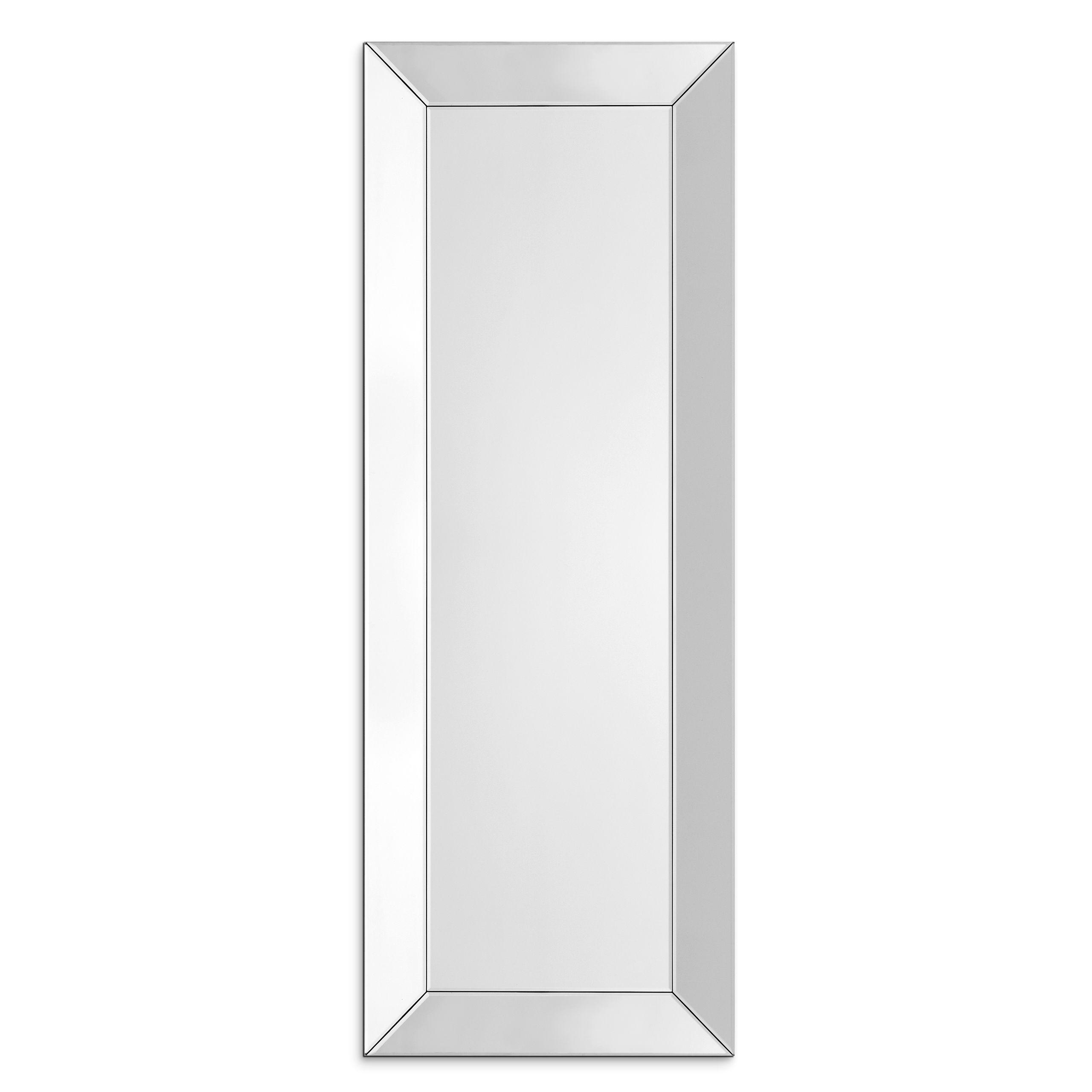 bevelled mirror glass rectangular