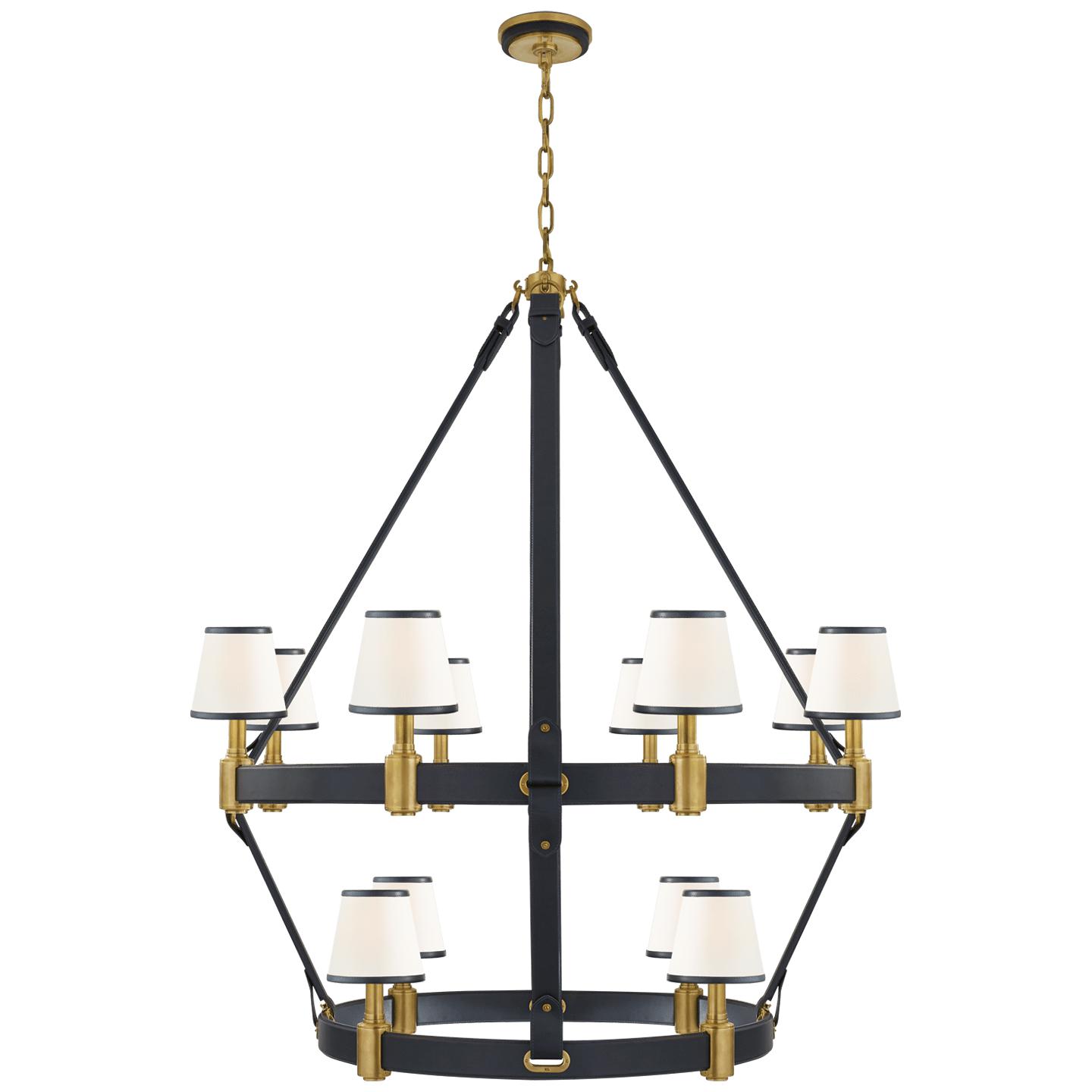 Купить Люстра Riley Large Two Tier Chandelier в интернет-магазине roooms.ru