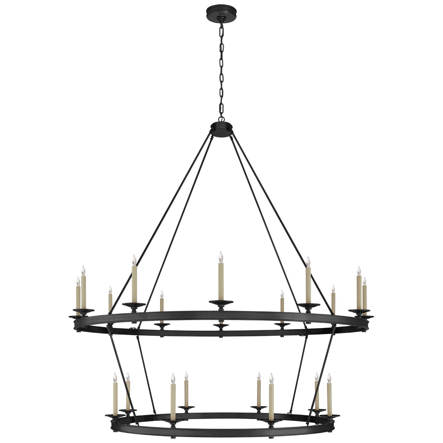 Купить Люстра Launceton XXL Two Tiered Chandelier в интернет-магазине roooms.ru