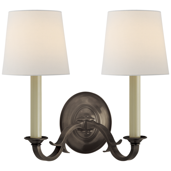 Купить Бра Channing Double Sconce в интернет-магазине roooms.ru