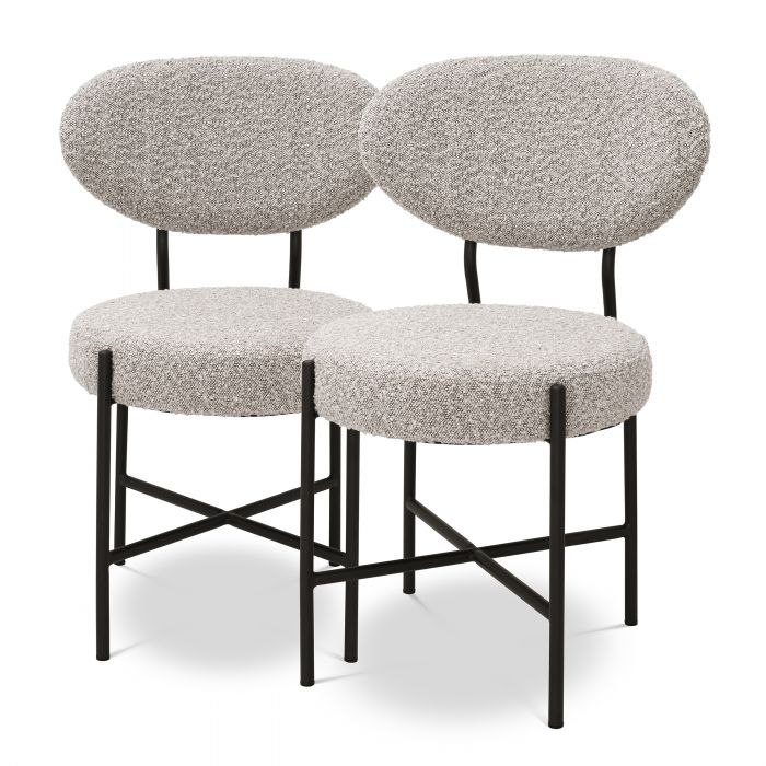 Купить Стул без подлокотника Dining Chair Vicq set of 2 в интернет-магазине roooms.ru