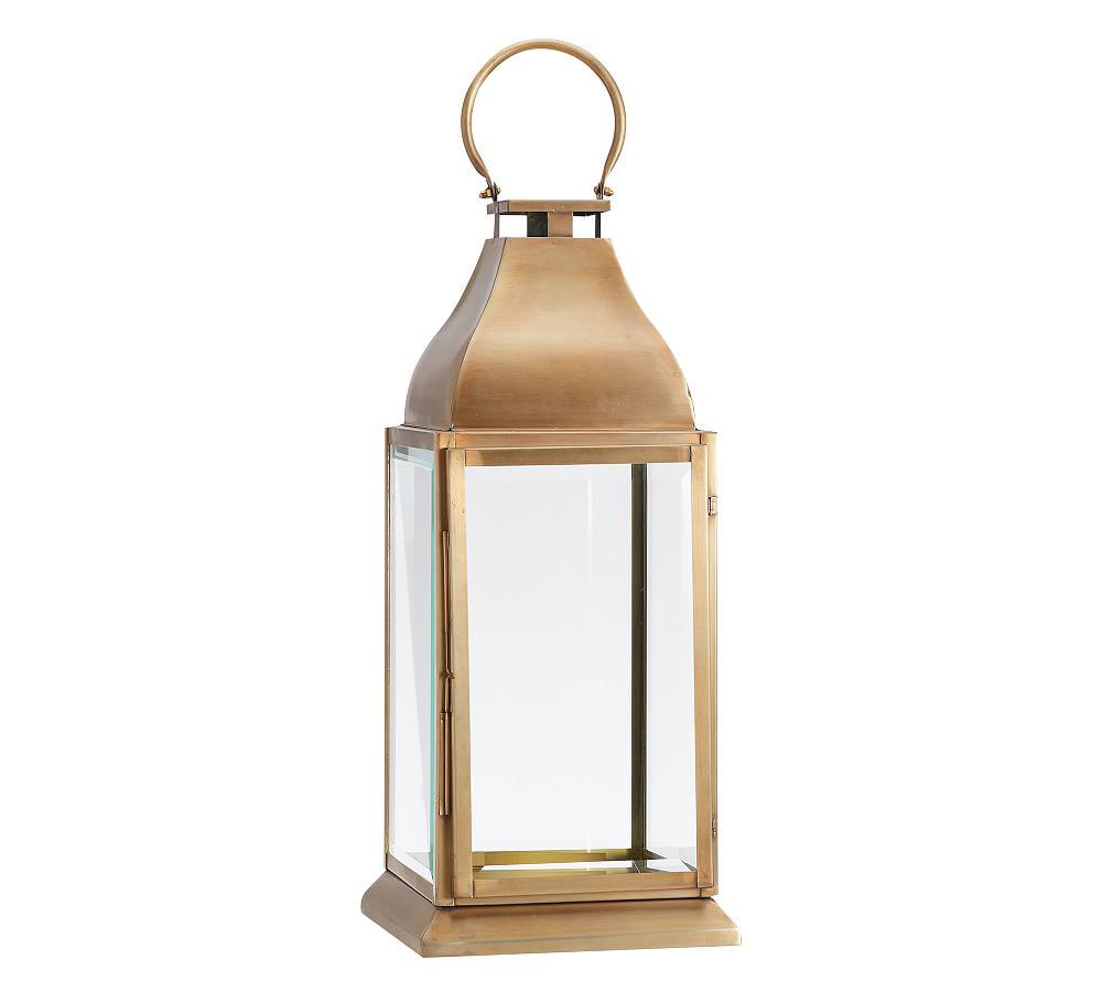 Купить Уличный фонарь/Фонарь Chester Handmade Brushed Brass Indoor/Outdoor Lantern в интернет-магазине roooms.ru