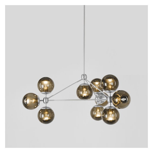 Купить Люстра Modo 3 Sided Chandelier - 10 Globes в интернет-магазине roooms.ru