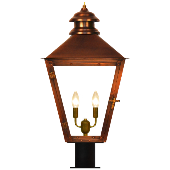 Купить Уличный фонарь Adams Street 18.5" Post Fitter Lantern в интернет-магазине roooms.ru