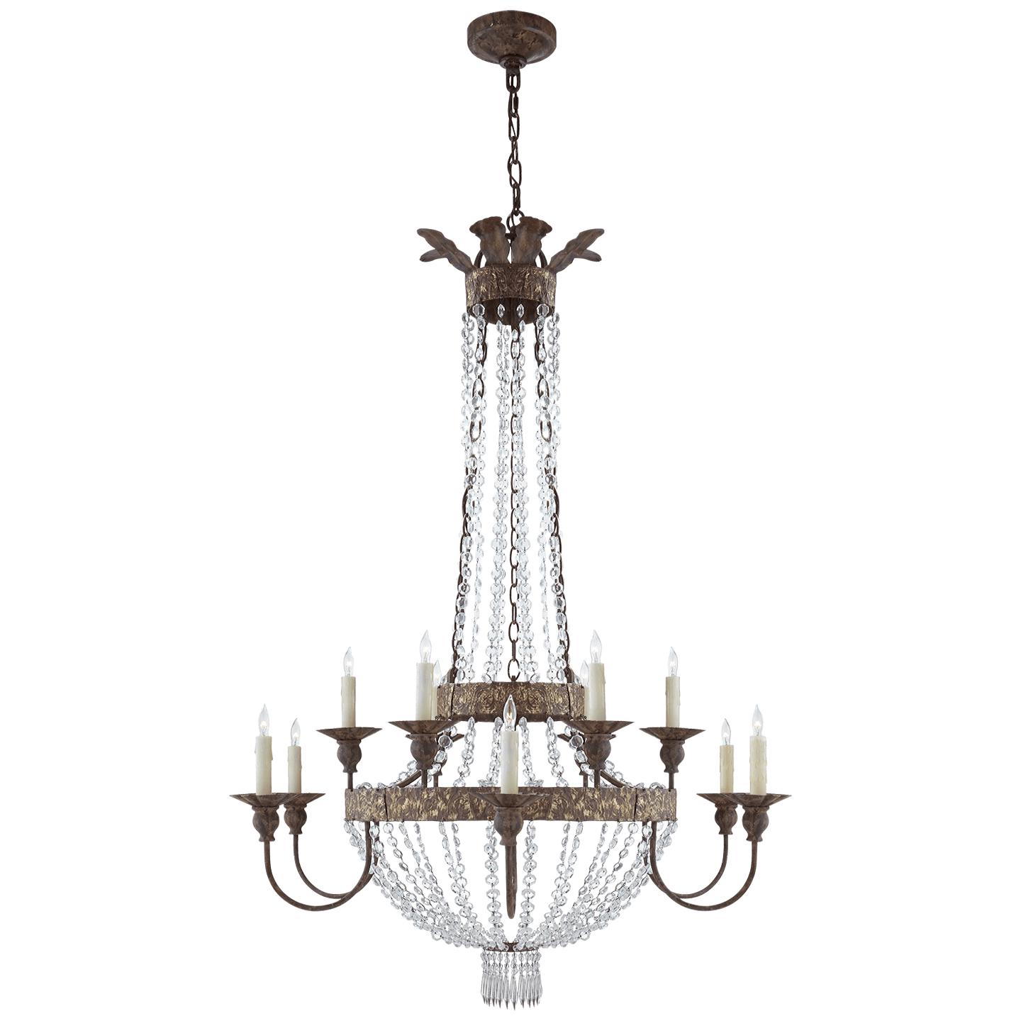 Купить Люстра Lyon Large Chandelier в интернет-магазине roooms.ru