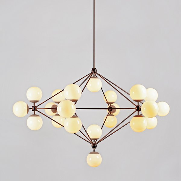 Купить Люстра Modo 6 Sided Chandelier - 21 Globes в интернет-магазине roooms.ru