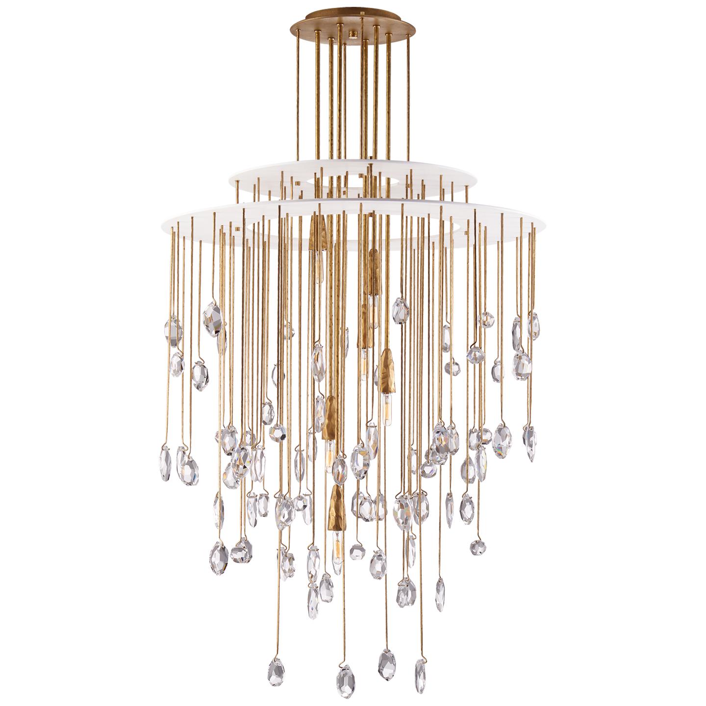 Купить Люстра Hailee Medium Sculpted Chandelier в интернет-магазине roooms.ru